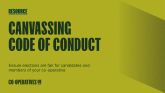 Resource – Canvassing code of conduct for co-ops
